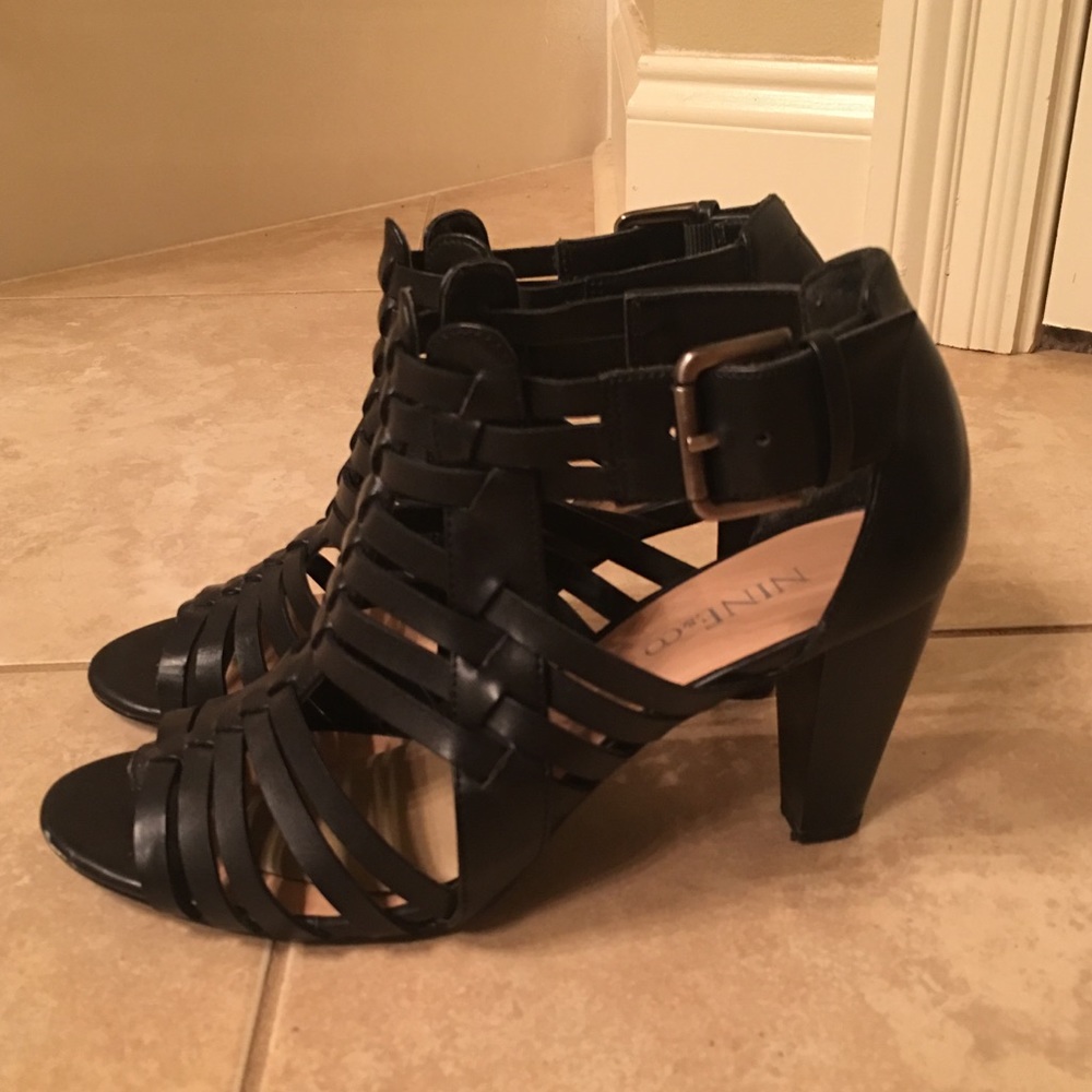 Nine & Co. Women’s Heeled Sandals Size 8